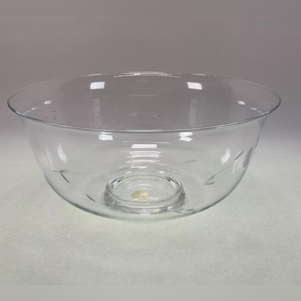 Princess House Heritage Crystal Revere 10" Bowl #1441